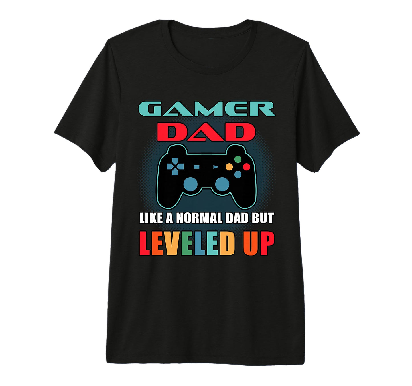Mens Gamer Dad Like Normal Dad But T-Shirt - Minimalist Print for Adults - T-Shirt, Sweatshirt, Hoodie