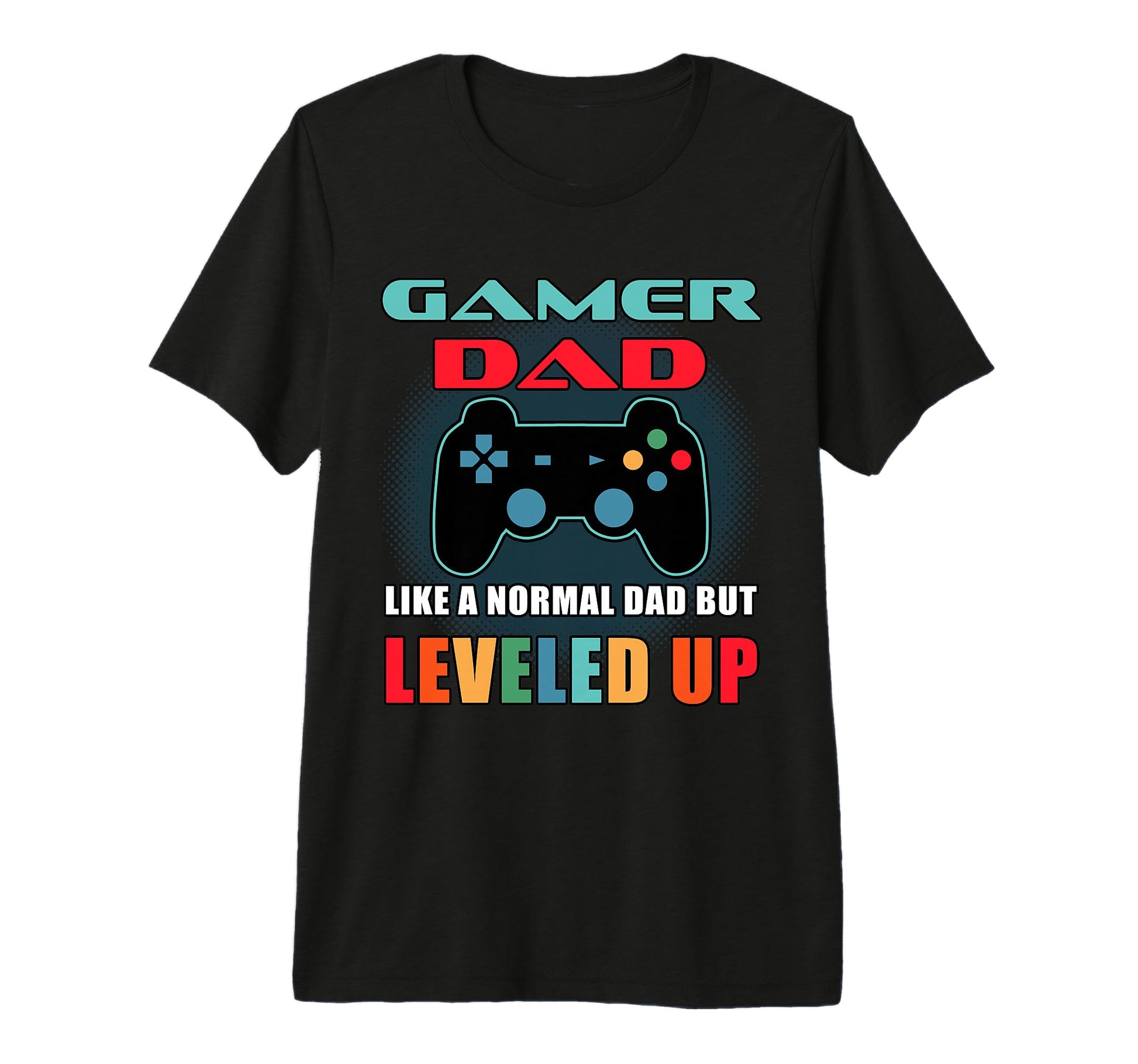 Mens Gamer Dad Like Normal Dad But T-Shirt - Minimalist Print for Adults - T-Shirt, Sweatshirt, Hoodie