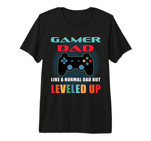 Mens Gamer Dad Like Normal Dad But T-Shirt - Minimalist Print for Adults - T-Shirt, Sweatshirt, Hoodie