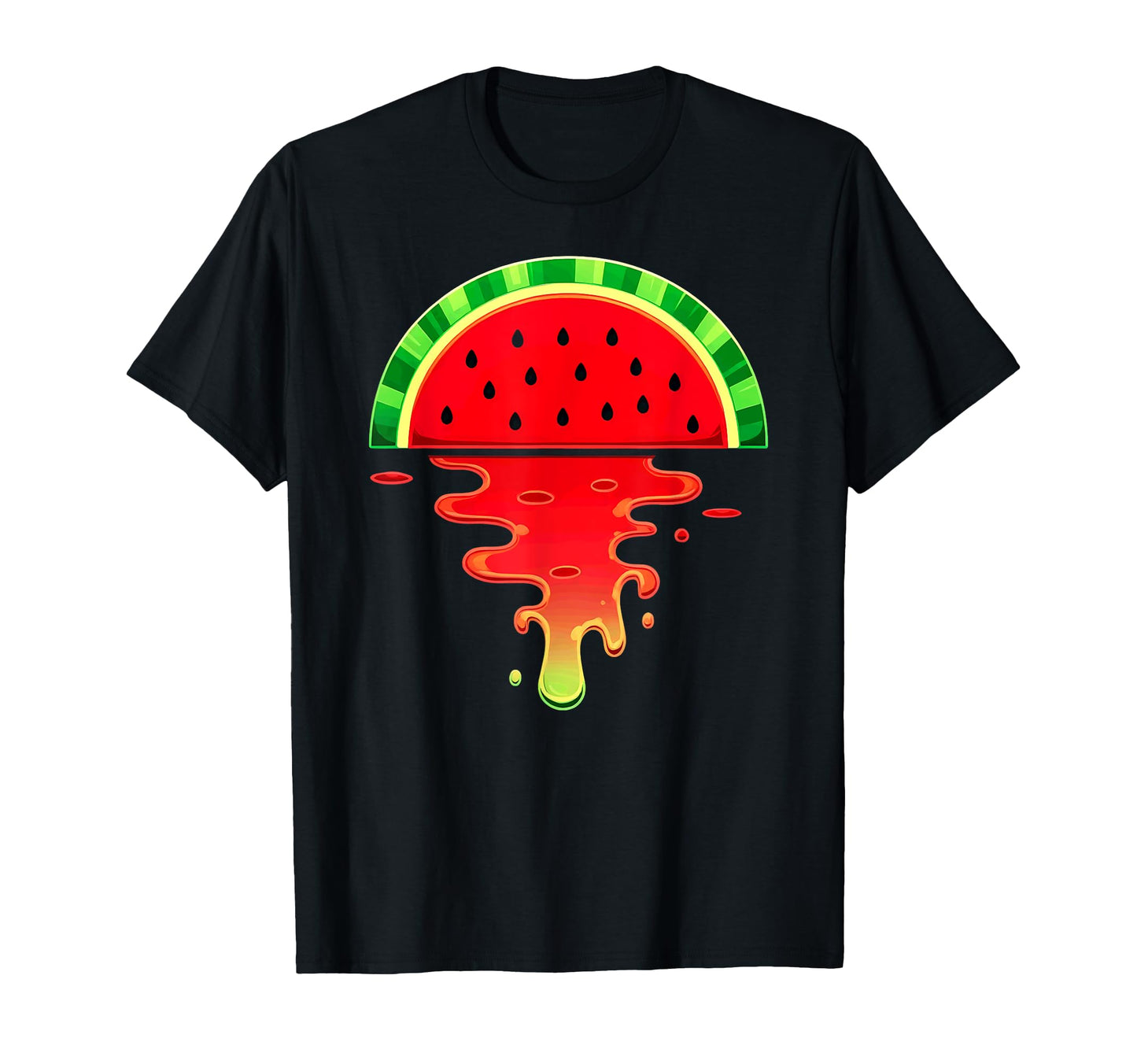 Aesthetic Vaporwave Sunset Watermelon T-Shirt - Graphic Print Unisex - T-Shirt, Sweatshirt, Hoodie