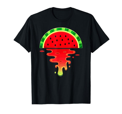 Aesthetic Vaporwave Sunset Watermelon T-Shirt - Graphic Print Unisex - T-Shirt, Sweatshirt, Hoodie