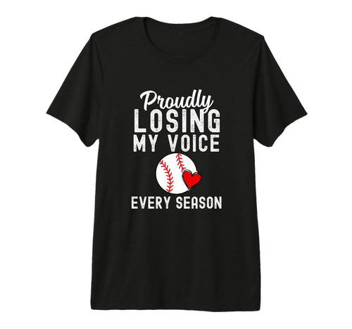 Baseball Mom Life Proudly Losing My T-Shirt - Fun Novelty Design Unisex - T-Shirt, Sweatshirt, Hoodie