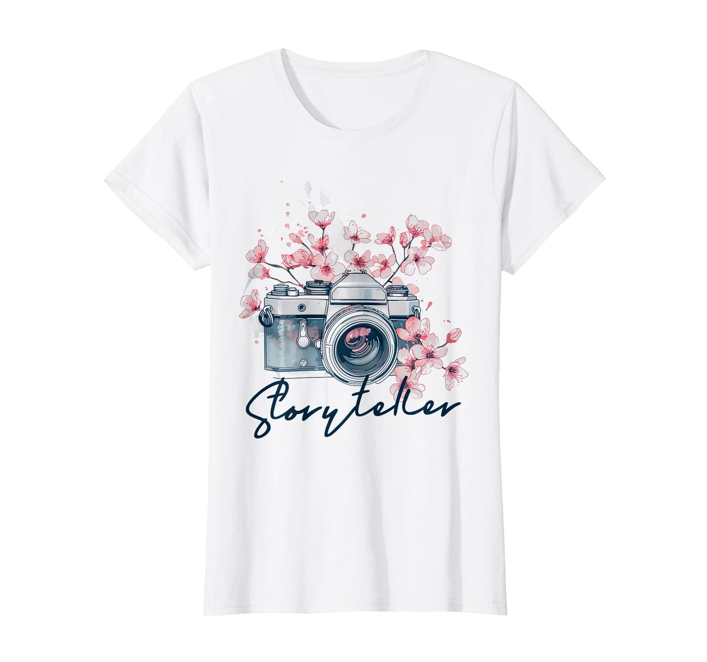 Photographer Storyteller Camera T-Shirt - Novelty Apparel for Adults - T-Shirt, Sweatshirt, Hoodie