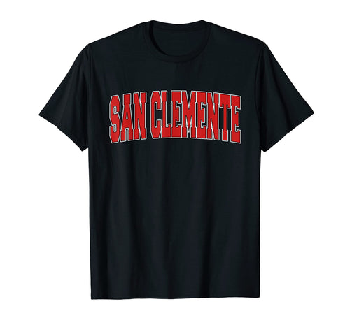 San Clemente Ca California Varsity T-Shirt - Aesthetic Graphic Men Women - T-Shirt, Sweatshirt, Hoodie