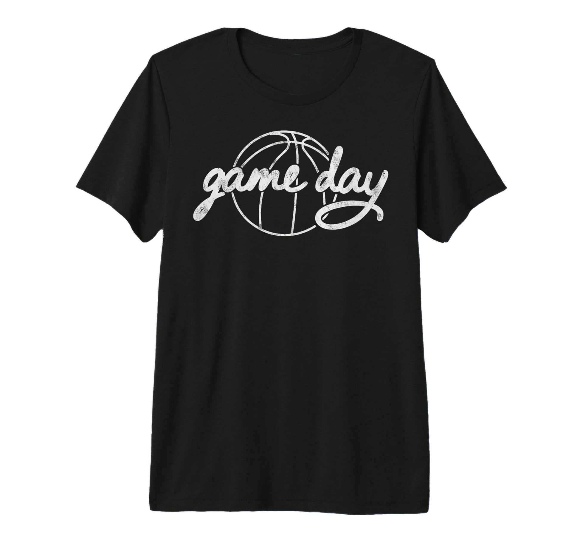 Game Day Vibes Basketball Player T-Shirt - Fun Novelty Design Men Women - T-Shirt, Sweatshirt, Hoodie