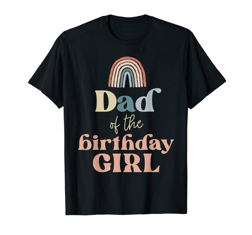 Mens Dad Birthday Boho Rainbow T-Shirt - Aesthetic Graphic for Adults - T-Shirt, Sweatshirt, Hoodie