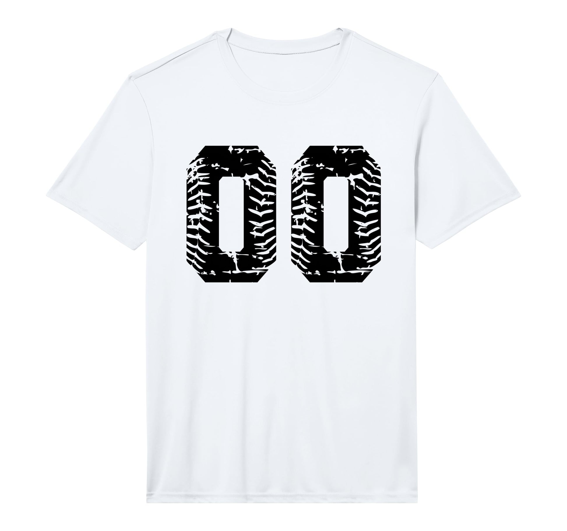 Baseball Softball Number 00 T-Shirt - Aesthetic Graphic for Adults - T-Shirt, Sweatshirt, Hoodie