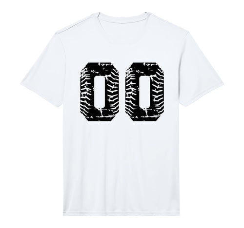 Baseball Softball Number 00 T-Shirt - Aesthetic Graphic for Adults - T-Shirt, Sweatshirt, Hoodie