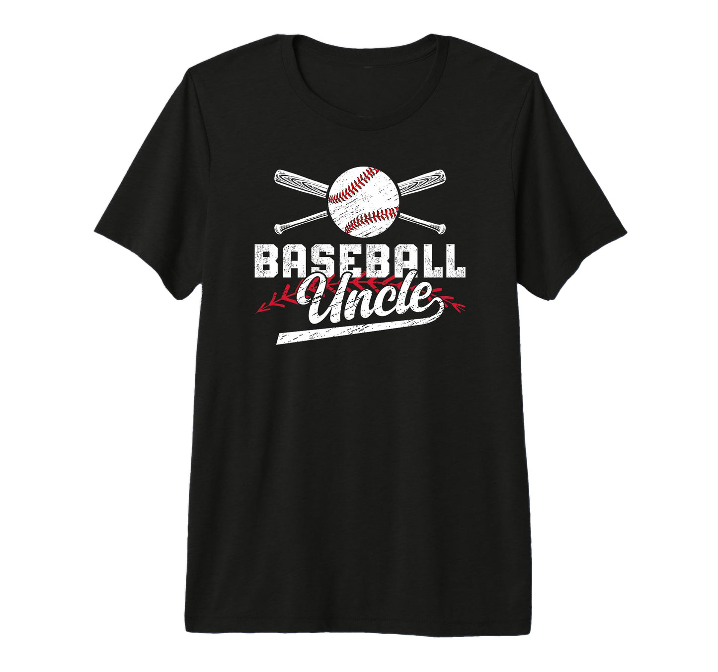 Mens Baseball Uncle Best Uncle Baseball T-Shirt - Unique Graphic Unisex - T-Shirt, Sweatshirt, Hoodie