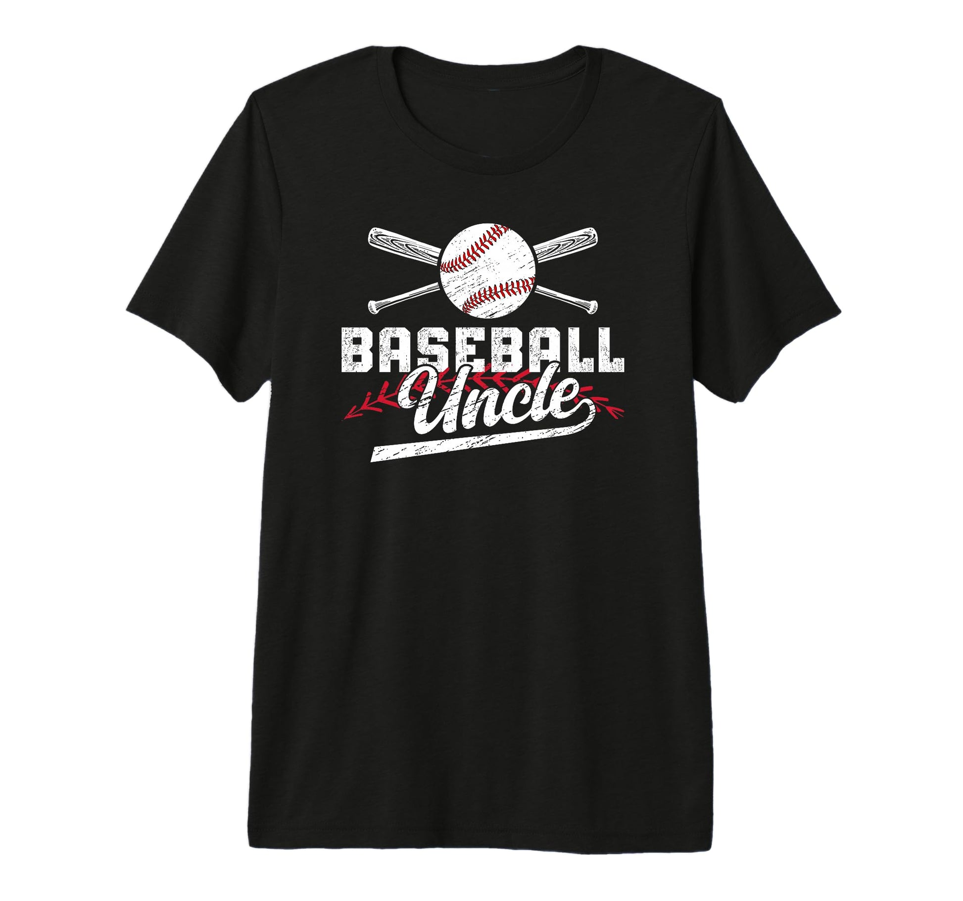 Mens Baseball Uncle Best Uncle Baseball T-Shirt - Unique Graphic Unisex - T-Shirt, Sweatshirt, Hoodie