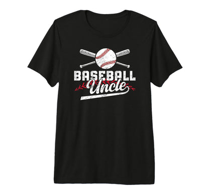 Mens Baseball Uncle Best Uncle Baseball T-Shirt - Unique Graphic Unisex - T-Shirt, Sweatshirt, Hoodie