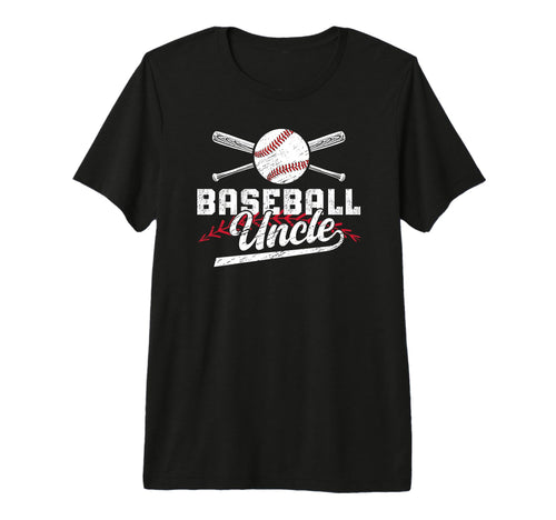 Mens Baseball Uncle Best Uncle Baseball T-Shirt - Unique Graphic Unisex - T-Shirt, Sweatshirt, Hoodie