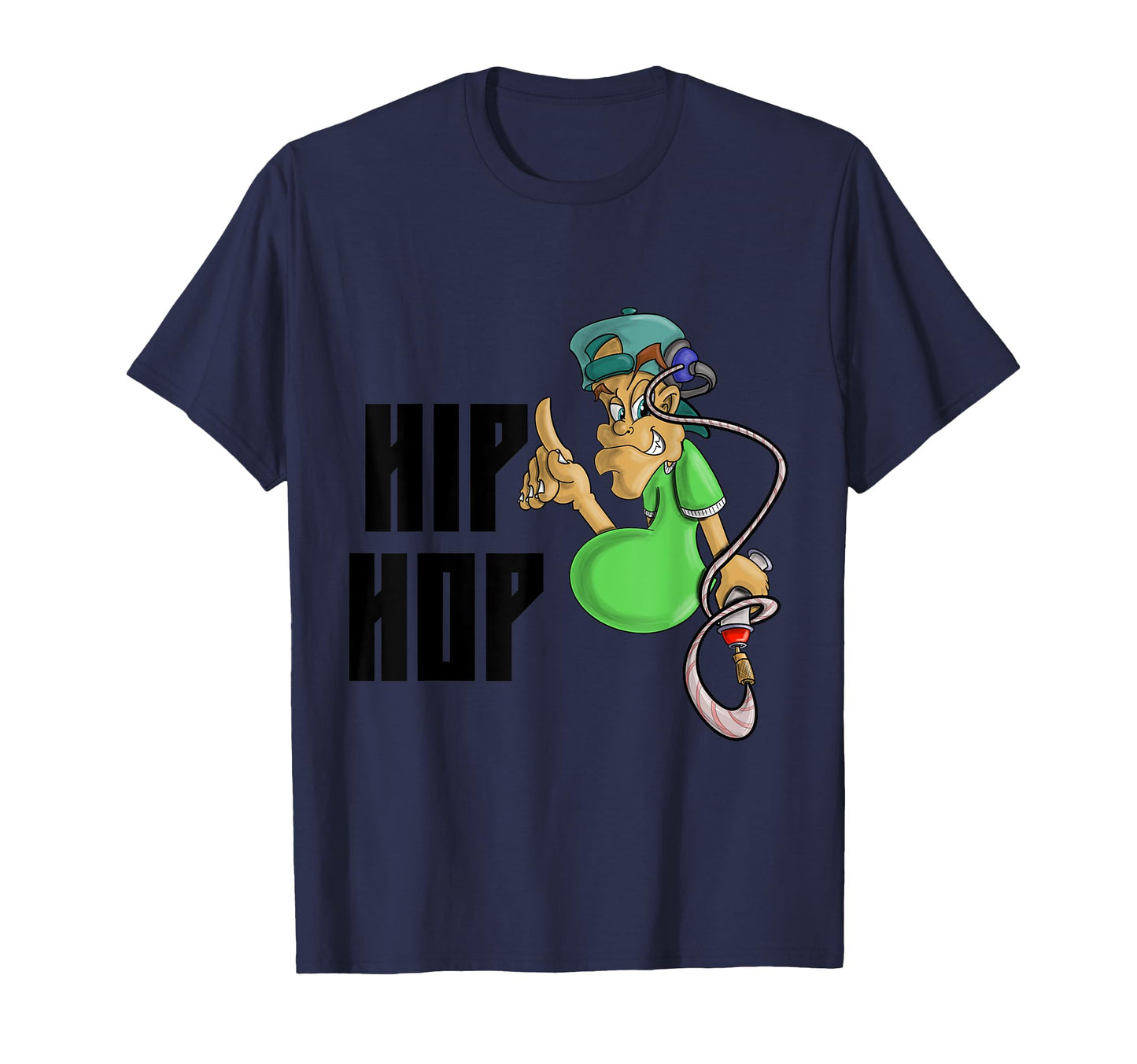 Old School Hip Hop B Graffiti Character T-Shirt - Novelty Apparel Men Women - T-Shirt, Sweatshirt, Hoodie