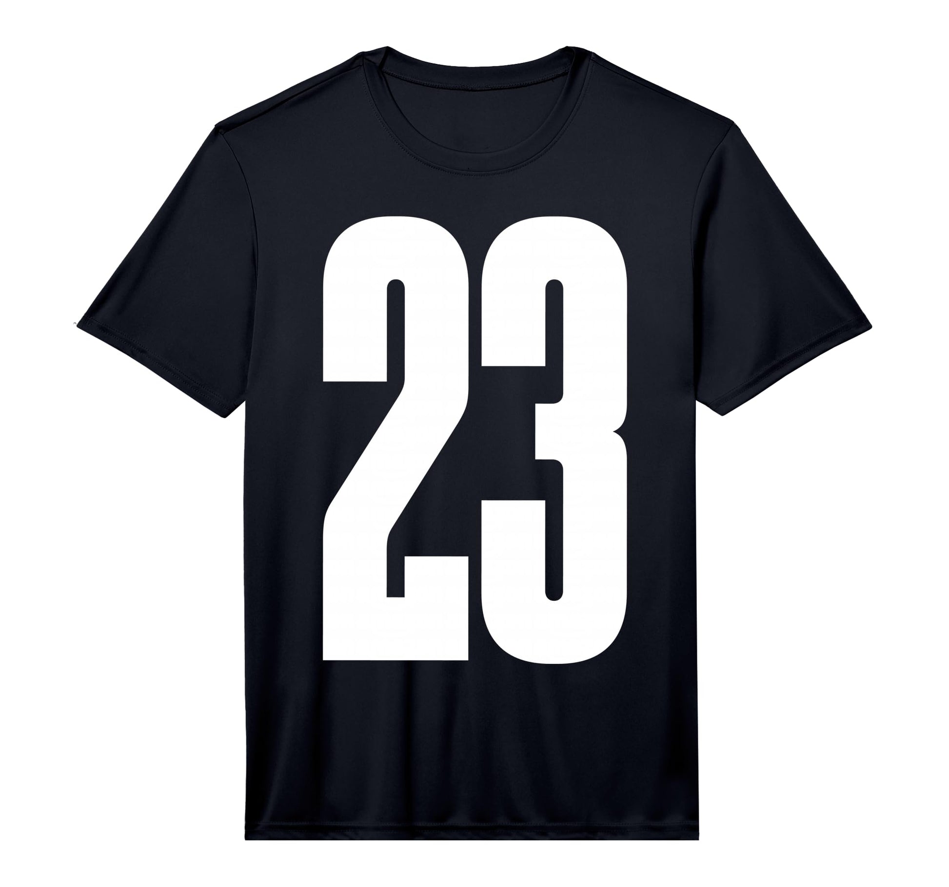 Sports Team White Number 23 Performance T-Shirt - Custom Art Print Unisex - T-Shirt, Sweatshirt, Hoodie