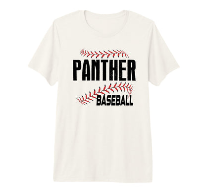 Panther Baseball Mom Sports Game Day T-Shirt - Custom Art Print Unisex - T-Shirt, Sweatshirt, Hoodie