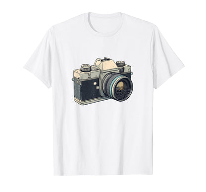 Photographer Film Camera Photography T-Shirt - Trendy Graphic for Adults - T-Shirt, Sweatshirt, Hoodie