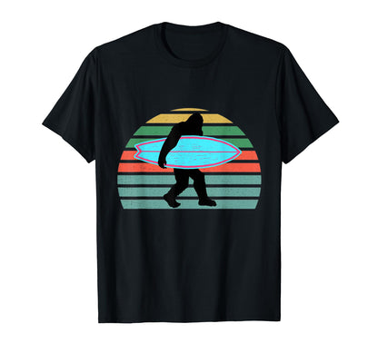 Sasquatch Believer Surf Club Hoodie - Casual Everyday Wear Unisex - T-Shirt, Sweatshirt, Hoodie