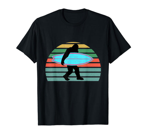 Sasquatch Believer Surf Club Hoodie - Casual Everyday Wear Unisex - T-Shirt, Sweatshirt, Hoodie