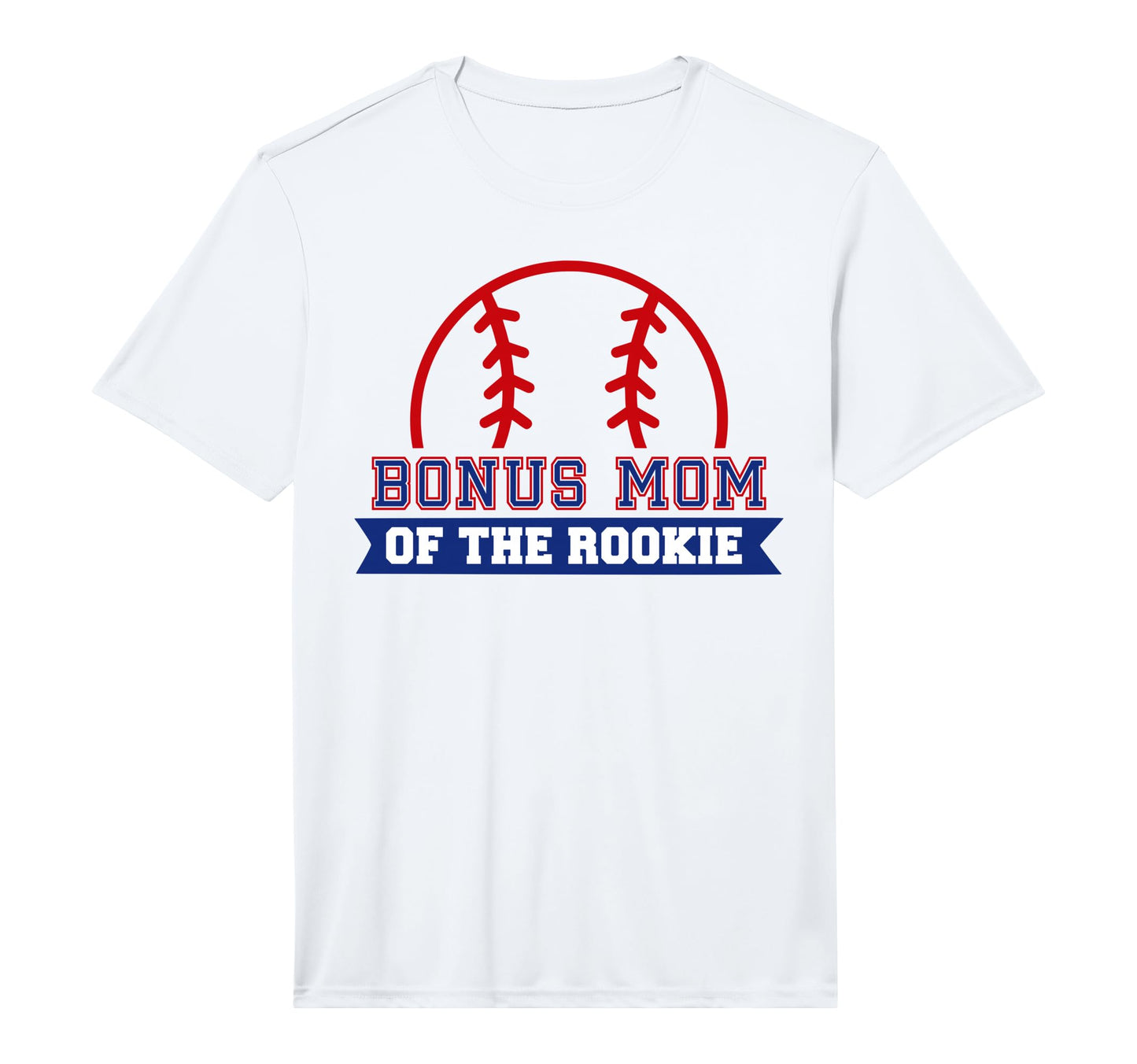 Bonus Mom Rookie 1St Birthday Baseball T-Shirt - Unique Graphic Men Women - T-Shirt, Sweatshirt, Hoodie