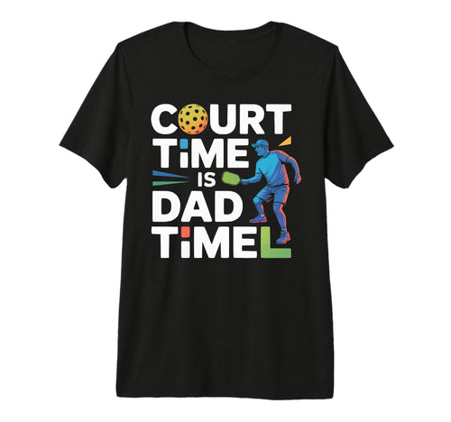 Mens Pickleball Dad Papa Paddle T-Shirt - Minimalist Print for Adults - T-Shirt, Sweatshirt, Hoodie