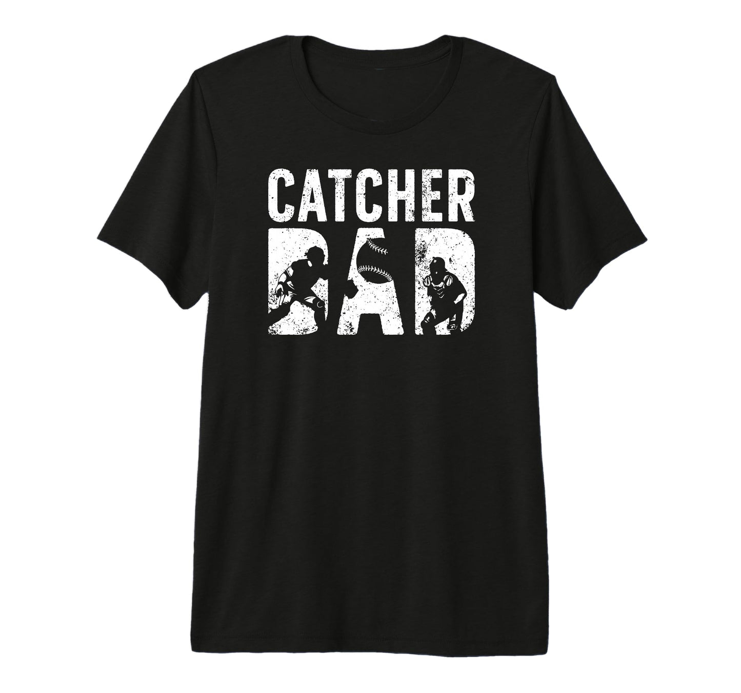 Mens Baseball Catcher Dad Proud Baseball T-Shirt - Streetwear Style Unisex - T-Shirt, Sweatshirt, Hoodie