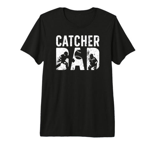Mens Baseball Catcher Dad Proud Baseball T-Shirt - Streetwear Style Unisex - T-Shirt, Sweatshirt, Hoodie