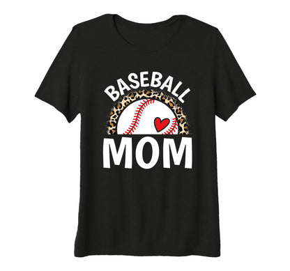 Womens Baseball Mom Baseball Player T-Shirt - Minimalist Print Men Women - T-Shirt, Sweatshirt, Hoodie