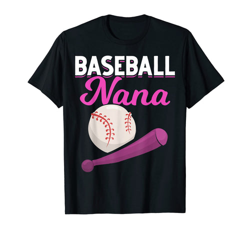 Grandma Sport Baseball Player Nana T-Shirt - Custom Art Print Unisex - T-Shirt, Sweatshirt, Hoodie