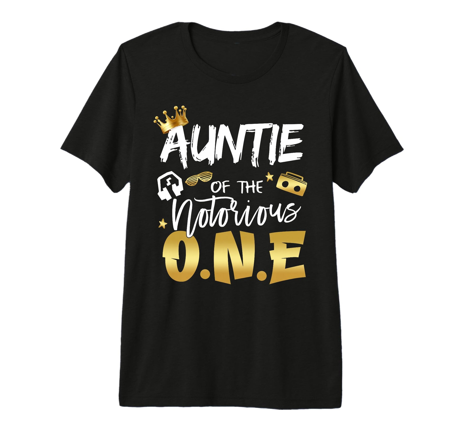 Auntie Notorious One Old School Hip T-Shirt - Streetwear Style Men Women - T-Shirt, Sweatshirt, Hoodie