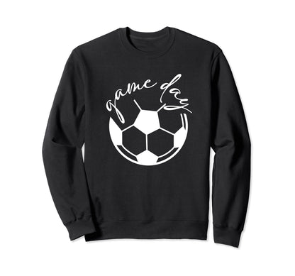 Game Day Soccer Mom Sweatshirt - Graphic Print Men Women - T-Shirt, Sweatshirt, Hoodie
