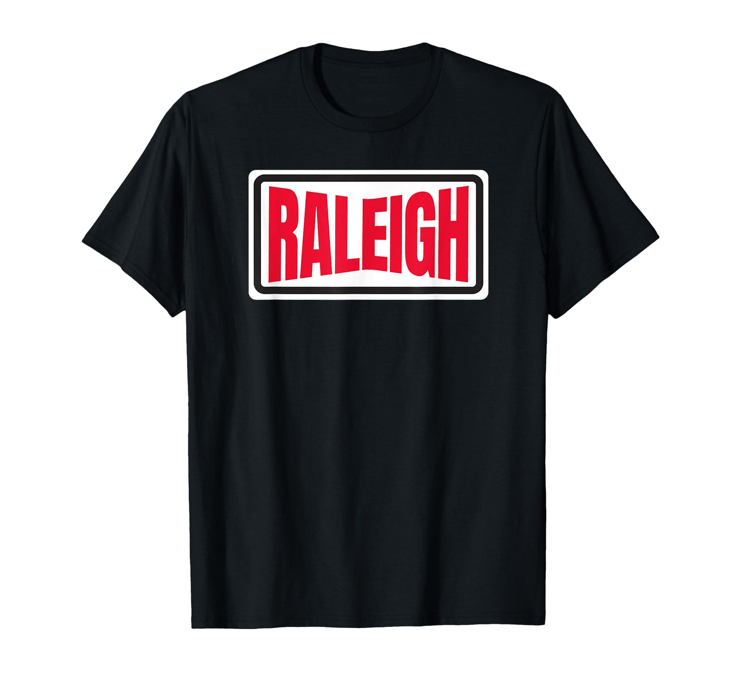 Raleigh Black Red Fashioned Striped T-Shirt - Streetwear Style for Adults - T-Shirt, Sweatshirt, Hoodie