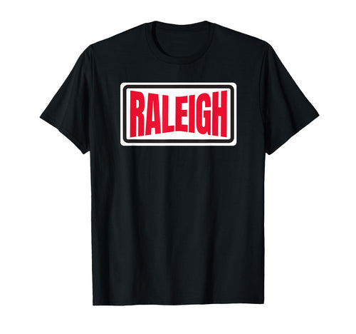 Raleigh Black Red Fashioned Striped T-Shirt - Streetwear Style for Adults - T-Shirt, Sweatshirt, Hoodie