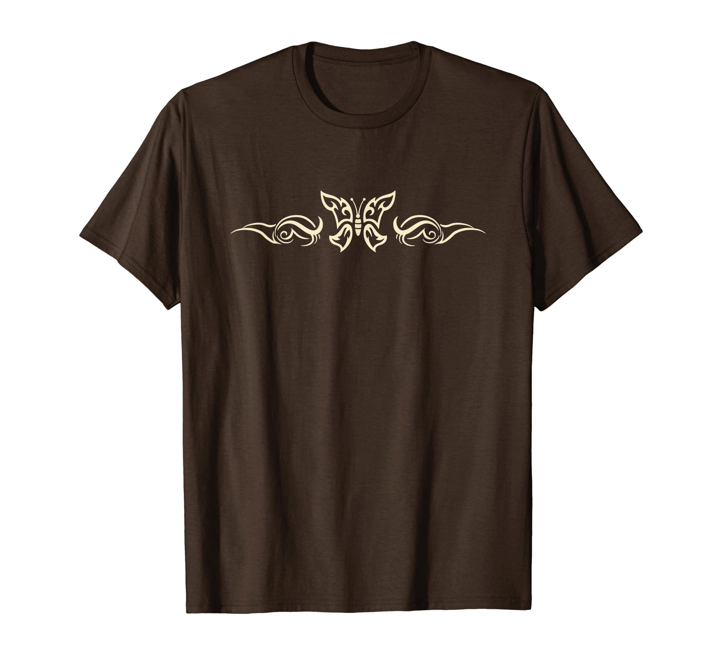 Aesthetic Butterfly Tattoo Goblincore Dark T-Shirt - Graphic Print Unisex - T-Shirt, Sweatshirt, Hoodie