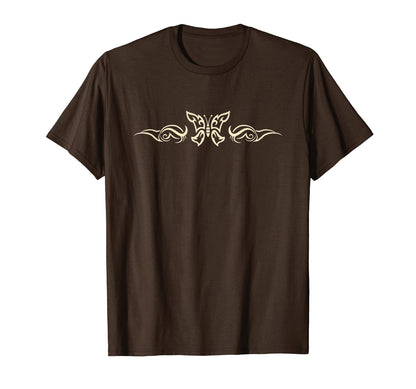 Aesthetic Butterfly Tattoo Goblincore Dark T-Shirt - Graphic Print Unisex - T-Shirt, Sweatshirt, Hoodie