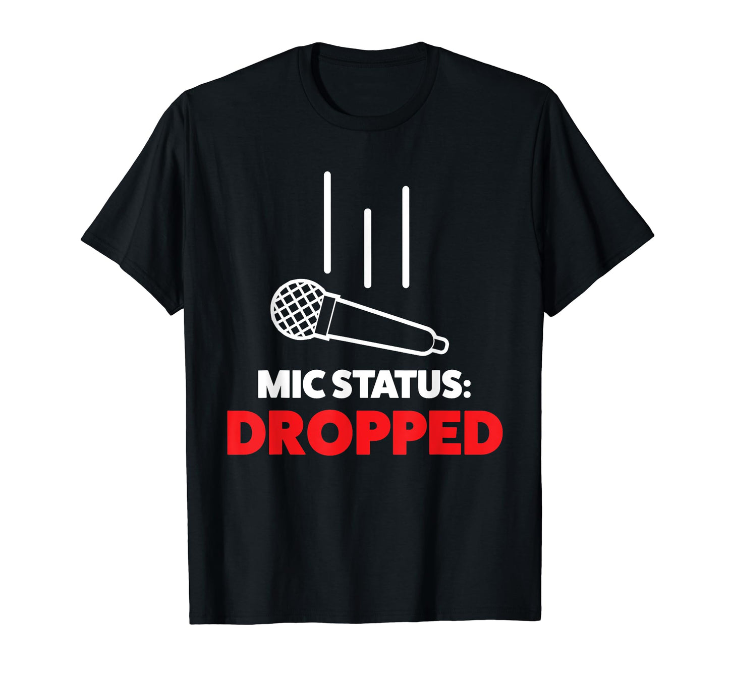 Mic Drop 90S Hip Hop Old School T-Shirt - Streetwear Style Men Women - T-Shirt, Sweatshirt, Hoodie