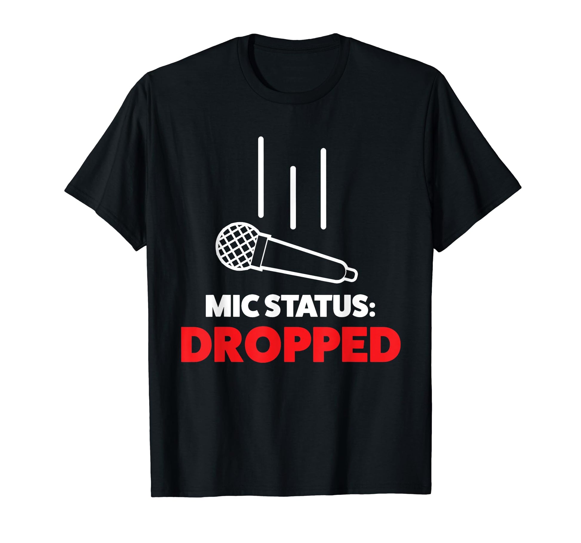 Mic Drop 90S Hip Hop Old School T-Shirt - Streetwear Style Men Women - T-Shirt, Sweatshirt, Hoodie