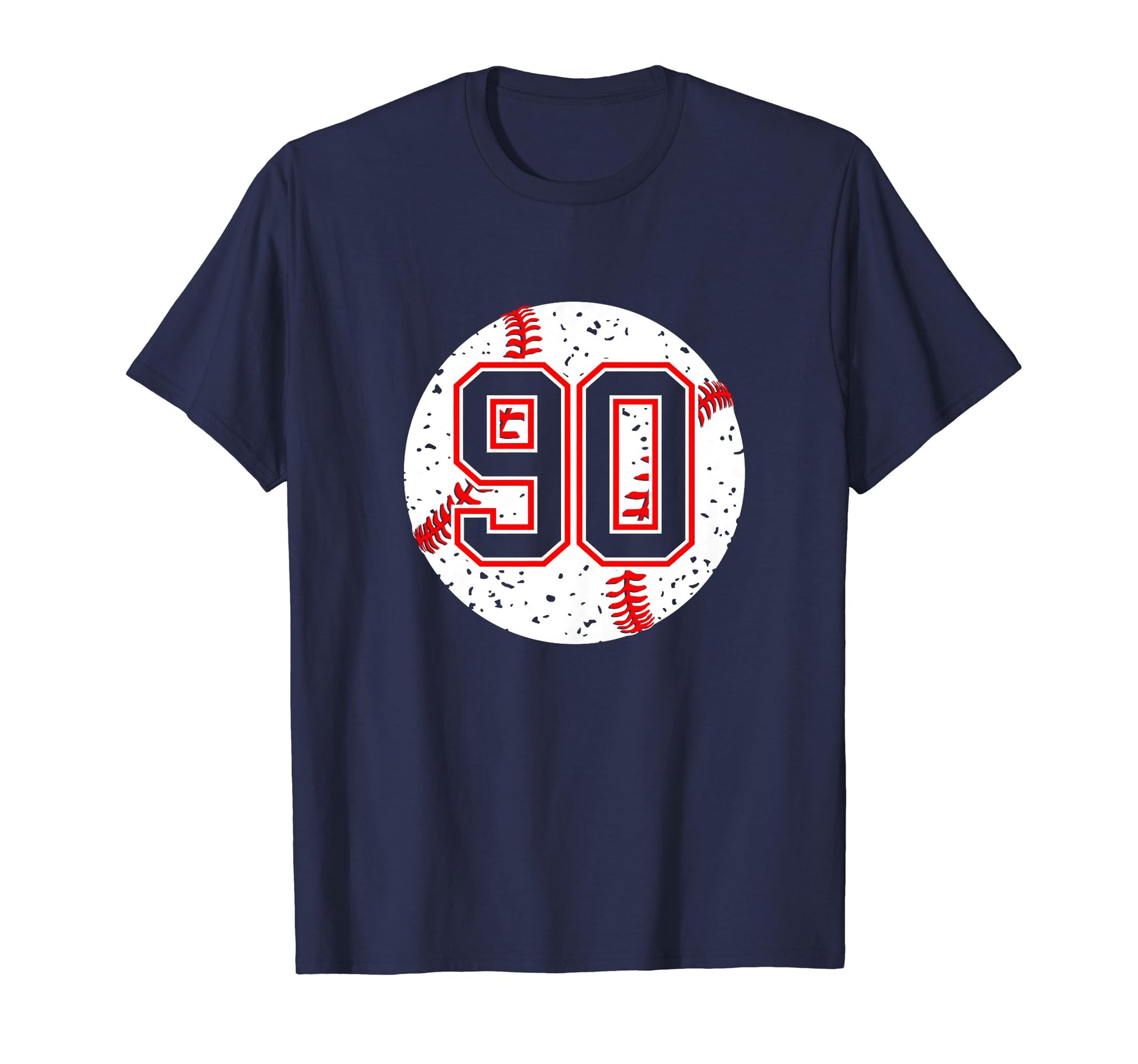 Baseball Number 90 Mom Show Support T-Shirt - Casual Everyday Wear Unisex - T-Shirt, Sweatshirt, Hoodie