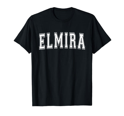 Elmira Ny New York Usa Sports Varsity T-Shirt - Streetwear Style Men Women - T-Shirt, Sweatshirt, Hoodie