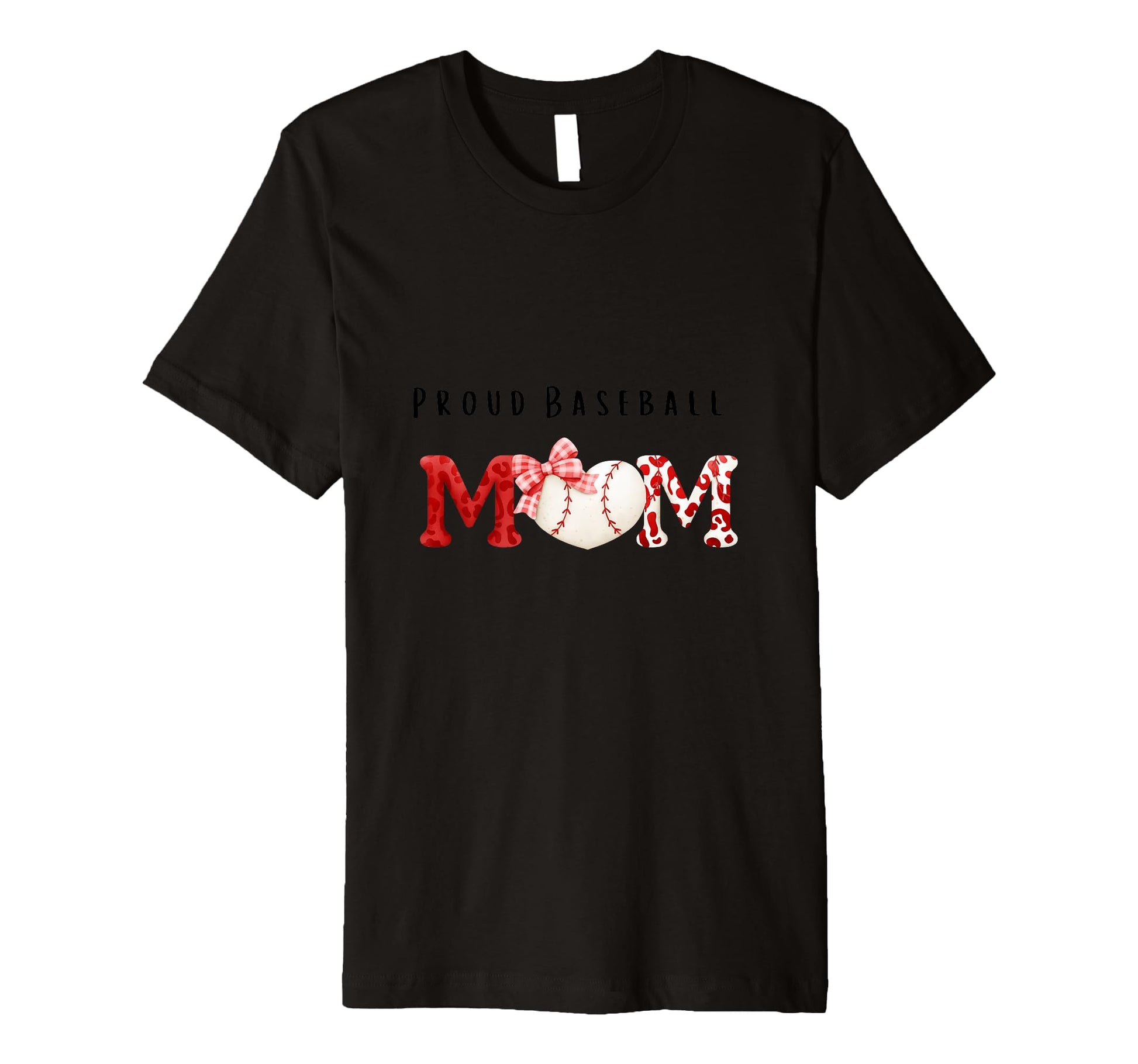 Proud Baseball Mom T-Shirt - Graphic Print Men Women - T-Shirt, Sweatshirt, Hoodie