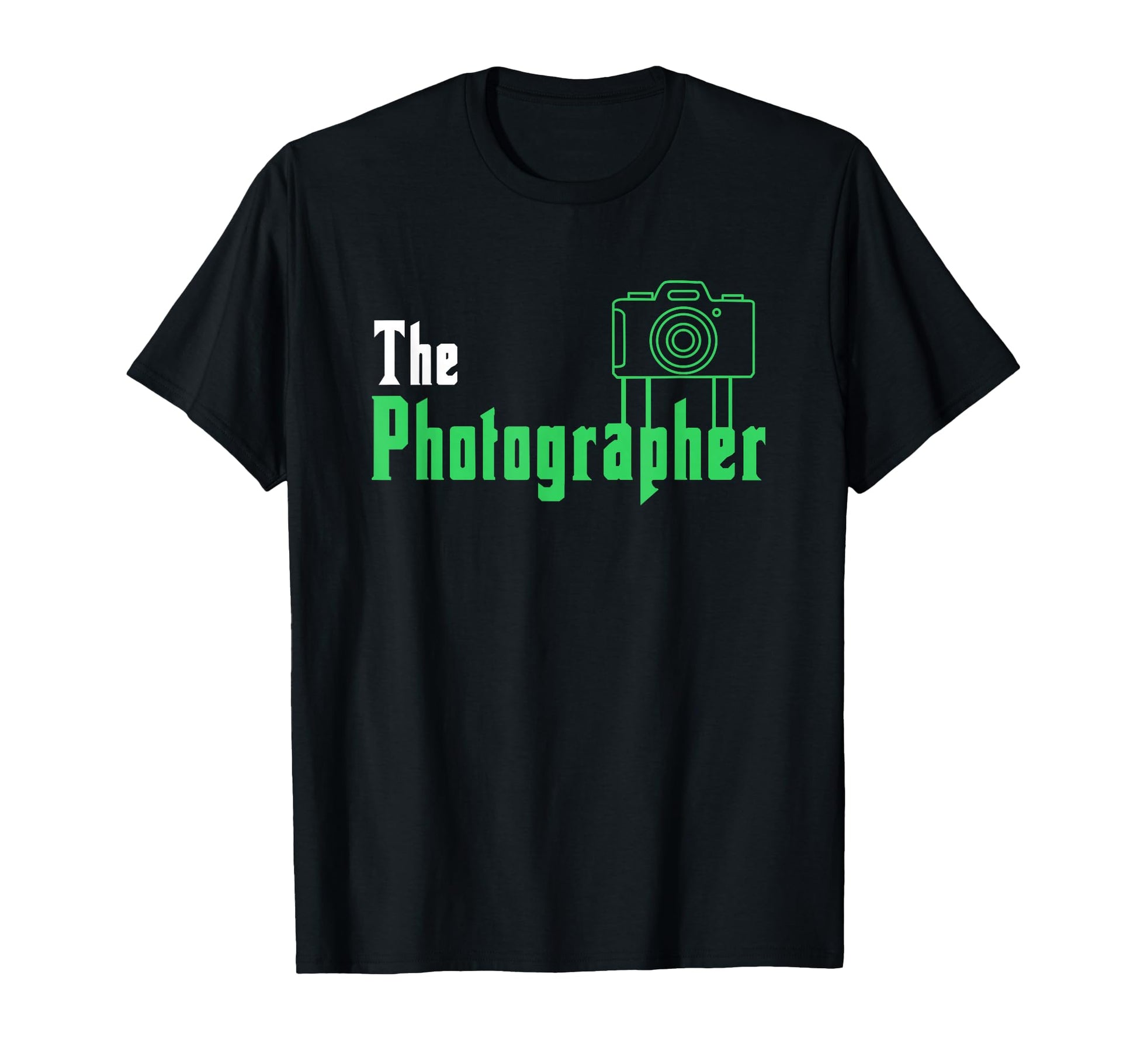 Funny Camera Gift Photographer T-Shirt - Custom Art Print Unisex - T-Shirt, Sweatshirt, Hoodie