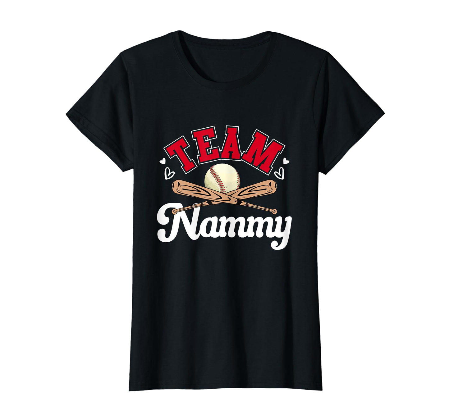Team Nammy Mothers Day Baseball Softball T-Shirt - Graphic Print Unisex - T-Shirt, Sweatshirt, Hoodie