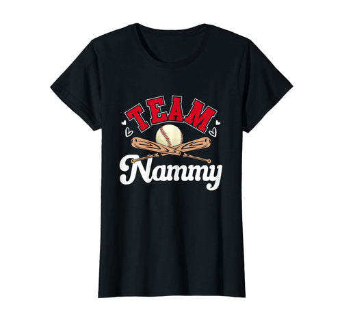 Team Nammy Mothers Day Baseball Softball T-Shirt - Graphic Print Unisex - T-Shirt, Sweatshirt, Hoodie
