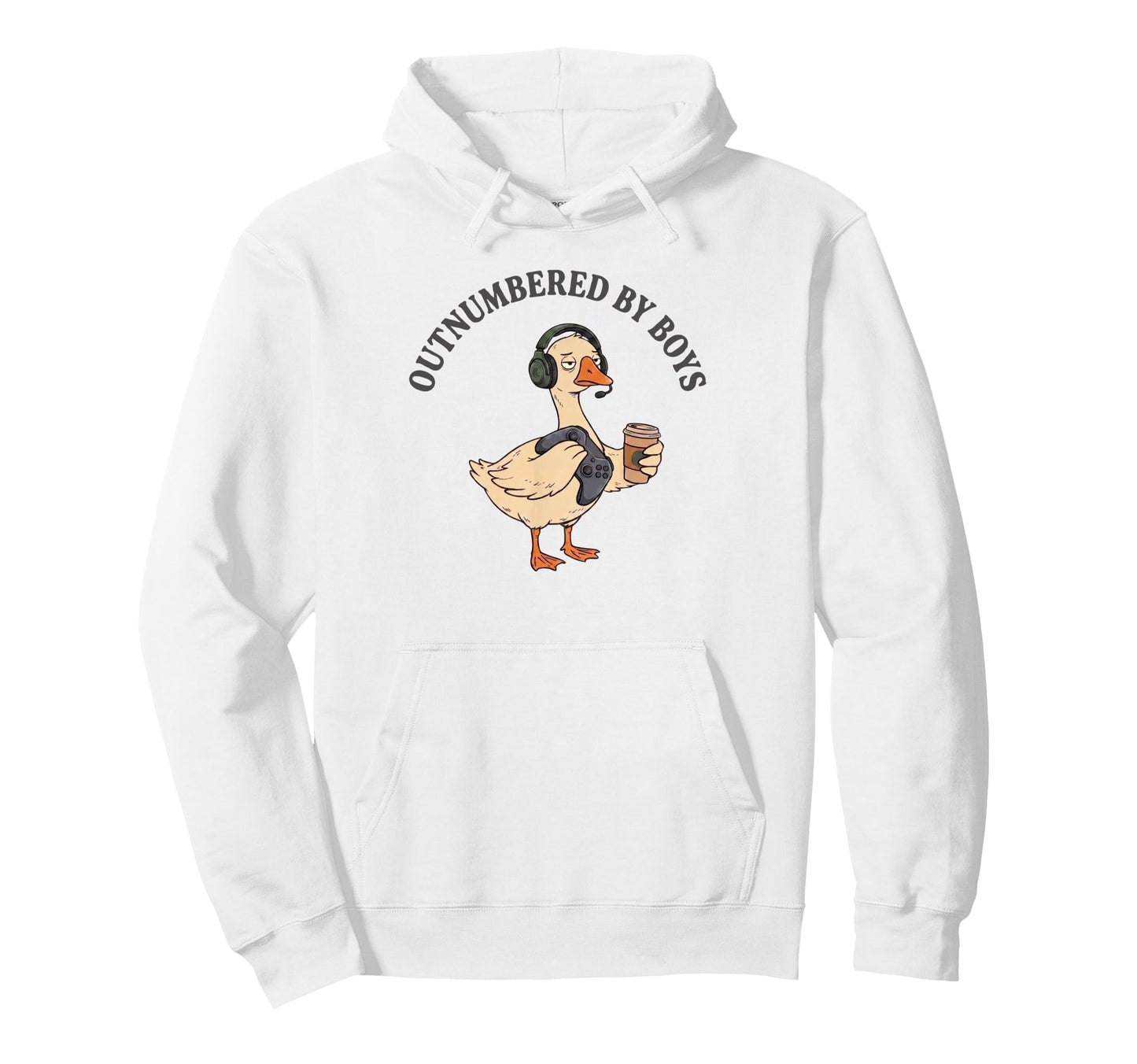 Funny Mom Goose Mothers Day Hoodie - Fun Novelty Design for Adults - T-Shirt, Sweatshirt, Hoodie