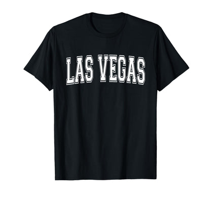 Las Vegas Nv Nevada Usa Sports Varsity T-Shirt - Trendy Graphic for Adults - T-Shirt, Sweatshirt, Hoodie