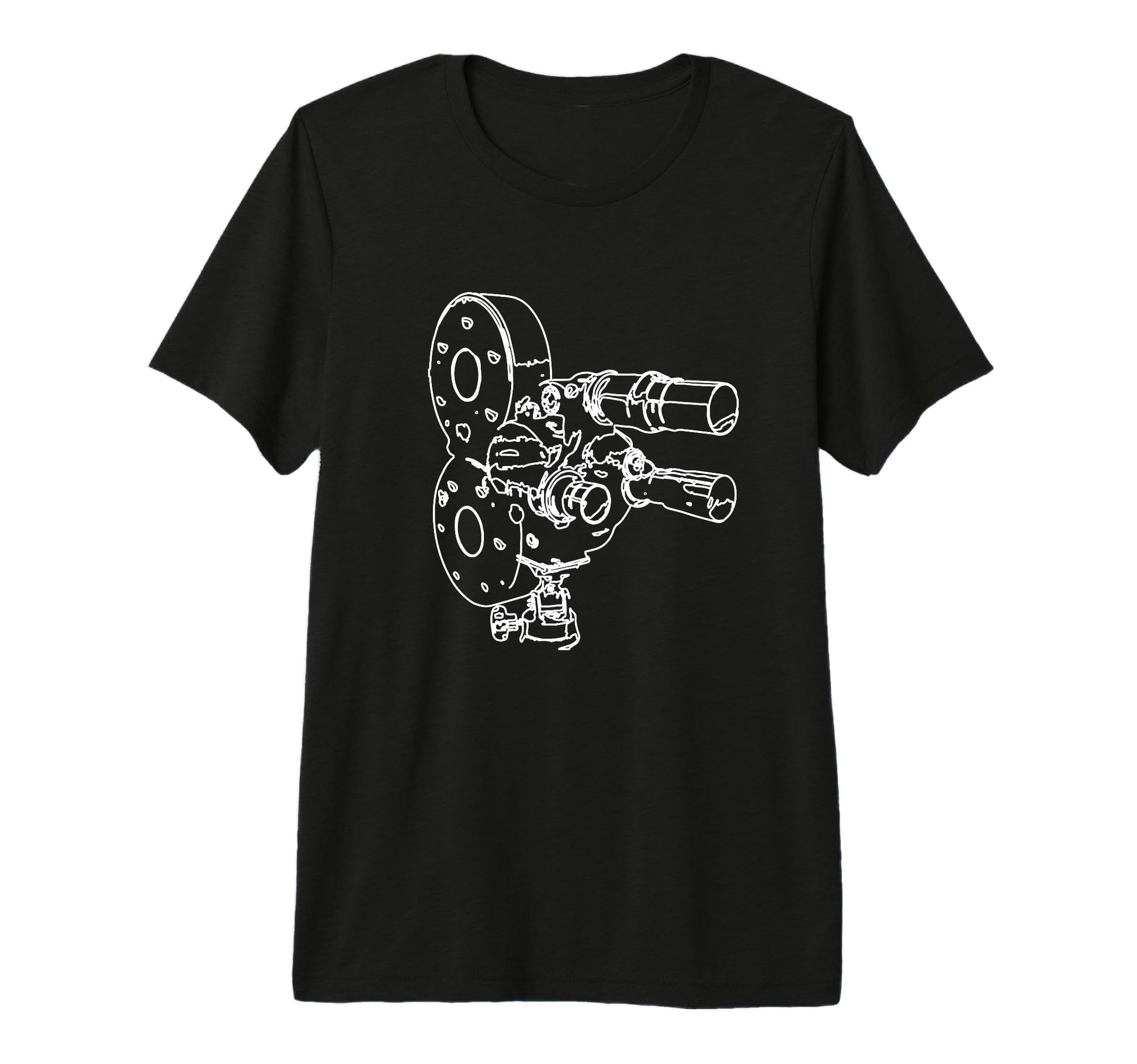 Film Camera Video Camera Oldschool T-Shirt - Unique Graphic for Adults - T-Shirt, Sweatshirt, Hoodie