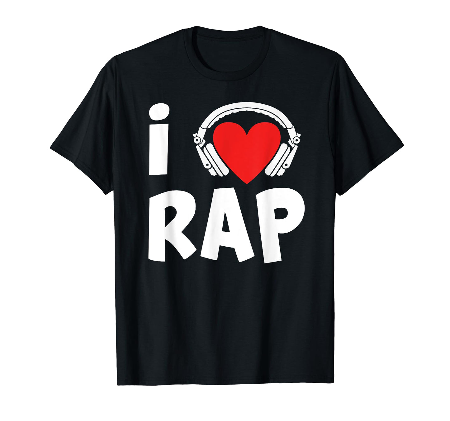 Hip Hop Music I Love Rap Music Old T-Shirt - Novelty Apparel Men Women - T-Shirt, Sweatshirt, Hoodie