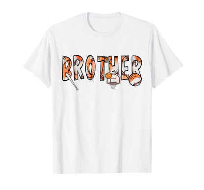 Brother Both Half Basketball Baseball T-Shirt - Streetwear Style Unisex - T-Shirt, Sweatshirt, Hoodie
