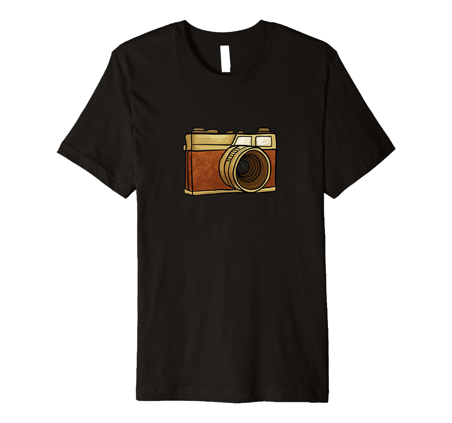 Photography Lovers Camera T-Shirt - Minimalist Print for Adults - T-Shirt, Sweatshirt, Hoodie