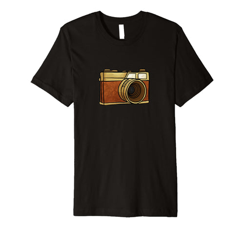 Photography Lovers Camera T-Shirt - Minimalist Print for Adults - T-Shirt, Sweatshirt, Hoodie