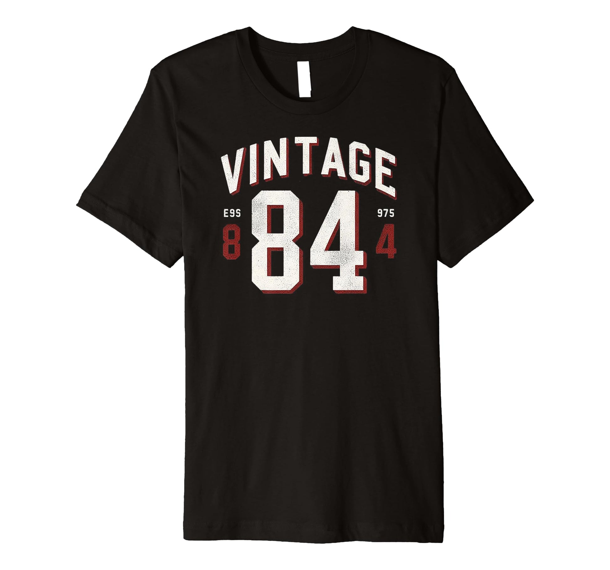 1984 Birthday 84 Born 1984 Typography T-Shirt - Novelty Apparel for Adults - T-Shirt, Sweatshirt, Hoodie